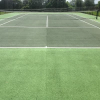 Tennis Court Cleaning 1
